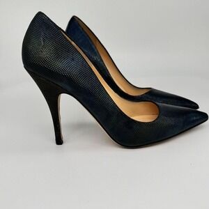 Kate Spade Womens Iridescent Pointy Stiletto Heel Pump Size 8.5B‎ Blue Green Y2K